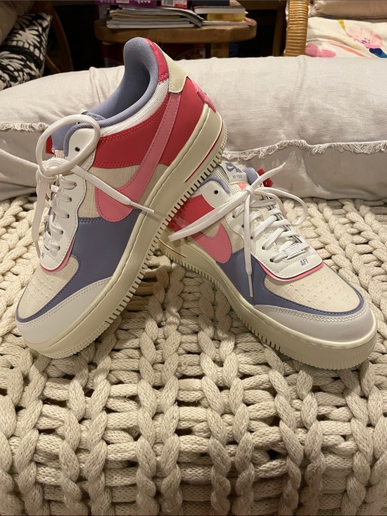 Nike Shoes - Nike Women's Air Force 1 Shadow  Sneakers in pink, cream, lavender size 10 NIB